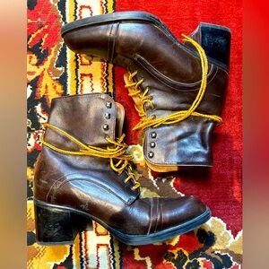 Vintage heel boots